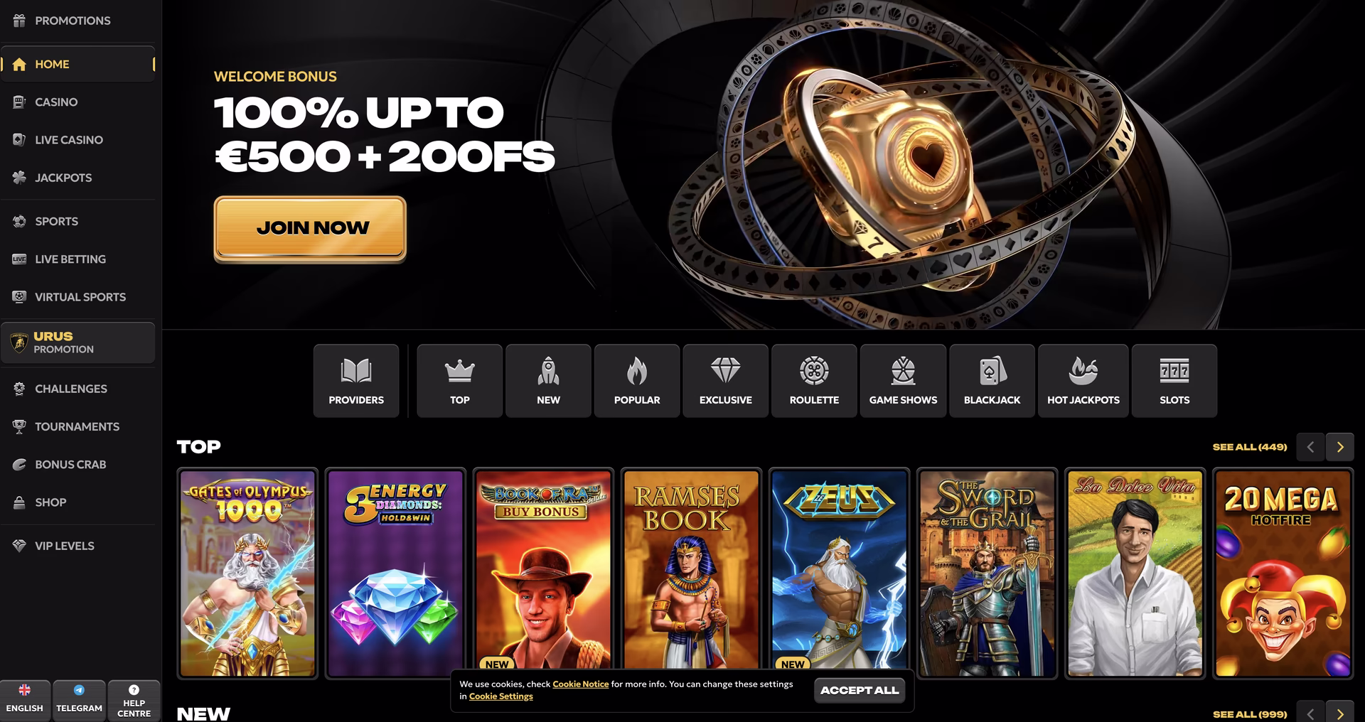 SPINSY Casino - Paris Sportifs et Jeux d'argent en ligne